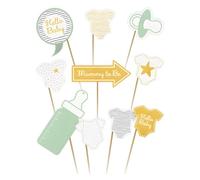 amscan - Accesorios para fotomatón (10 Unidades), diseño de Hello
