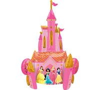 Amscan Anagram 3980701 - Globo de aluminio de Disney Princess Castle AirWalker - 55 pulgadas