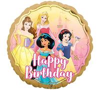 Amscan Anagram 4238601 - Globo redondo con diseño de princesa de Disney (45,72 cm)