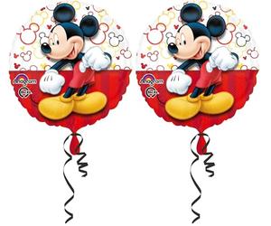 amscan Anagram Globo de Helio: Mickey Mouse, Foil (Paquete de 2)