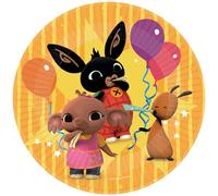 amscan- Bing - Plato (23 cm), Multicolor (9911882)