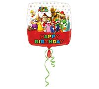 Amscan - Bolsa de regalo para fiesta infantil con temática de Mario Bros, multicolor, talla única