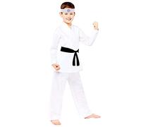 Amscan - Boy's Officially Licensed Cobra Kai Miyagi Do Karate Kids Fancy Dress Costume Age: 4-14 Years