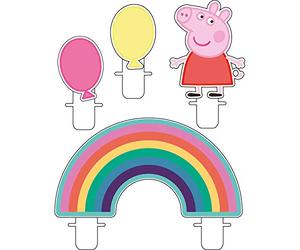 amscan Child Peppa Pig Candle Set (4 Piece)
