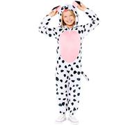 amscan Childs All In One Dalmatian Dog Fancy Dress Animal Costume W irls Boys Outfit