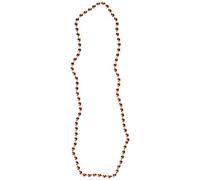 amscan Collares de cuentas de naranja, accesorio de fiesta, 4 paquetes
