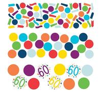 amscan Confeti 60 Confetti Birthday 34 gramos papel