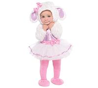 (997540) Child Girls Little Lamb Costume (6-12m)