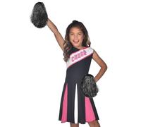 Amscan - Disfraz de Animadora para niña, Color Rosa