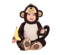 Amscan Disfraz infantil Monito descarado 9908445 Unisex 18-24 meses Marrón
