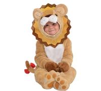 amscan 9900883 PKT Disfraz infantil de león rugido, 0-6 m, sgl