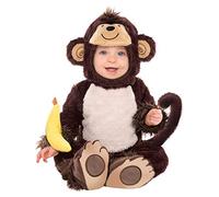 amscan - Disfraz de monito descarado infantil, disfraz bebe, carnaval, fiesta de disfraces