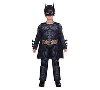 amscan Disfraz de superhéroe para Caballero Oscuro Batman (Edad 4-6 años)