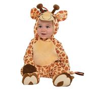 amscan Disfraz de zoológico infantil de jirafa infantil para niños nuevos, 0-6 meses
