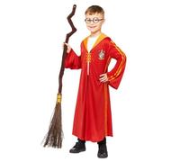 Amscan Disfraz infantil Bata de Quidditch de Gryffindor Edad 8-10 años