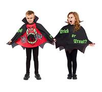 amscan Disfraz infantil Capa de truco o trato transformable Edad 8-12 años