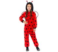 amscan- Disfraz Infantil Mariquita Talla 6-8 años, Medium (LIRAGRAM 9919068)