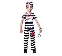 amscan Disfraz Infantil Prisionero Zombie Edad 5-6 Años