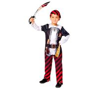 amscan Disfraz infantil sostenible de pirata edad 2-3 años