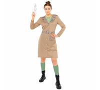 Amscan - Disfraz oficial de Roald Dahl Miss Trunchbull para adultos, talla 8-20