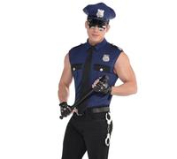 amscan Disfraz para adulto, sexy policía, talla XXL