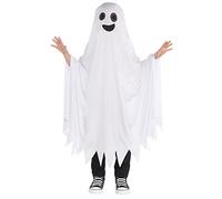 amscan Ghost Cape niños Disfraces Halloween Spooky Ghoul niños Chicas Traje niños
