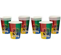 amscan Harry Potter Houses Cup 250ml (Paquete de 2)