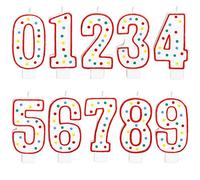 Amscan International 177783 - Vela "Numeral #3" , color/modelo surtido