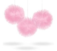 Amscan International - 180182 - 109 rosa Fluffy tul Kit de decoración , color/modelo surtido