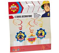 Amscan International - 9902183 bombero Sam Swirl Kit de decoración