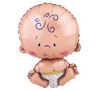 Amscan International- Globo para bebé recién nacido, 52 x 80 cm (Anagram 6540802) , color/modelo surtido