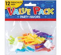 Amscan International - Hombres De Paracaídas, Pack de 12