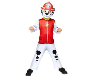 Amscan - Kinderkostüm Marshall aus Paw Patrol, Overall und Maske, Serie, Helfer