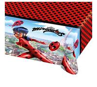 amscan Miraculous Ladybug Cumpleaños Mantel 1,20 X 1,80M - Miraculous, Mantel 120 X 180cm