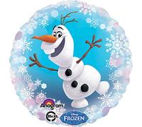 Amscan Packaged Party Balloons, Anagram International HX Frozen Olaf-Globos de Fiesta empaquetados, Multicolor, Caucho, Varios Colores