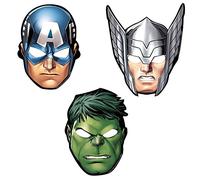 Amscan Papel de máscaras de Los Vengadores