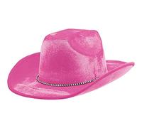 Amscan Party Ready Team Spirit - Sombrero de vaquero de terciopelo