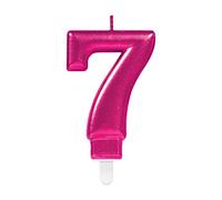 amscan Pink Metallic Finish Candles #7