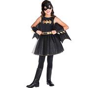 amscan (PKT (9908401) Disfraz de Batgirl negro para niñas (8-10 años)