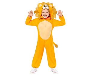 amscan (PKT) (9908794) Disfraz de león infantil todo en uno (3-4 años)