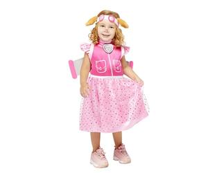 amscan (PKT) (9909125) Disfraz de Skye Deluxe para niñas (4-6 años) - Paw Patrol