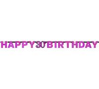 amscan (PKT) - Cartel de 30 cumpleaños rosa para adultos