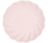 Amscan - Plato Vert Decor, 6 piezas, diámetro 22.9 cm, vajilla de fiesta fabricada con materias primas renovables rápidamente, para cumpleaños, barbacoas, aniversarios y mucho más