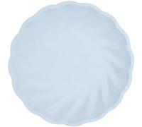 Amscan - Plato Vert Decor, 6 piezas, diámetro 22.9 cm, vajilla de fiesta fabricada con materias primas renovables rápidamente, para cumpleaños, barbacoas, aniversarios y mucho más