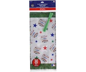 Amscan Rawlings Baseball Collection - Bolsas de fiesta de violonchelo, 240 unidades