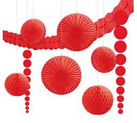 Amscan Rojo Kit para Decorar