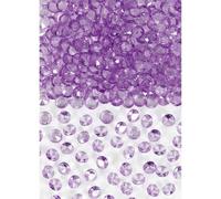 Amscan Sparkling Clear Party Confetti Gems One Size Lilac