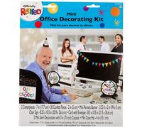 Amscan Stylish Officially Retired Mini Office Decorating Kit - Ultimate Retirement Party Accessories Unique & Fun Perfect for Coworker Far