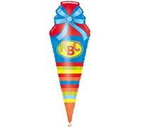 amscan - Super Shape - Globo Escolar (25 x 76 cm, Helio, decoración para el Comienzo del Colegio)
