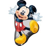 Amscan SuperShape P38 - Globo de aluminio (55 x 78 cm), diseño de Mickey